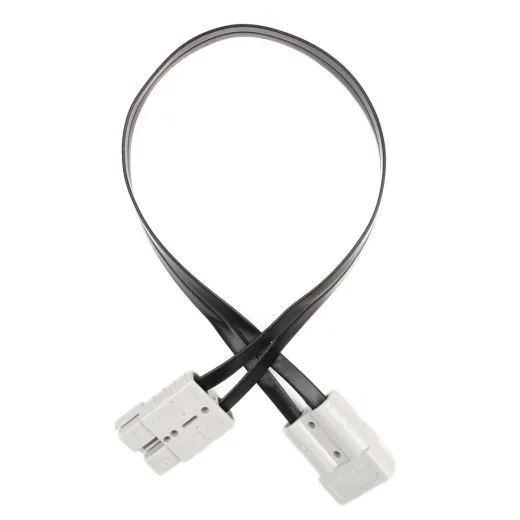 WATTSTUNDE® Flachbandkabel A50/A50 50 cm schwarz