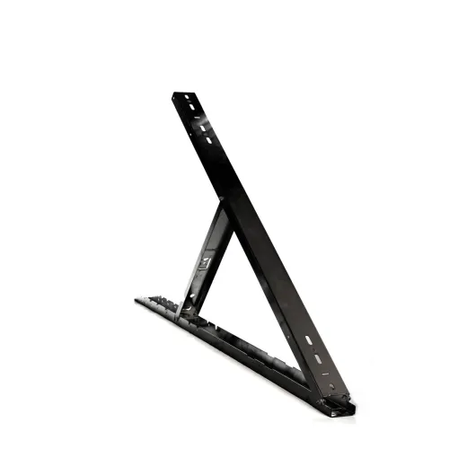 WATTSTUNDE® Flachdach Solarmodul Halterung Mittelstütze HST120V schwarz