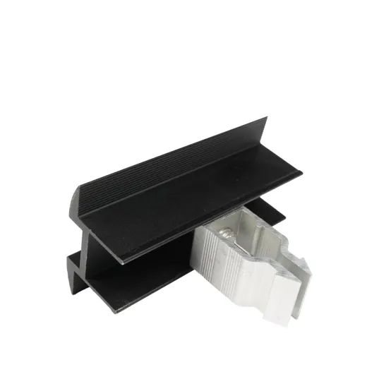 WATTSTUNDE® Hausdachhalterung Mittelklemmen + Verbinder