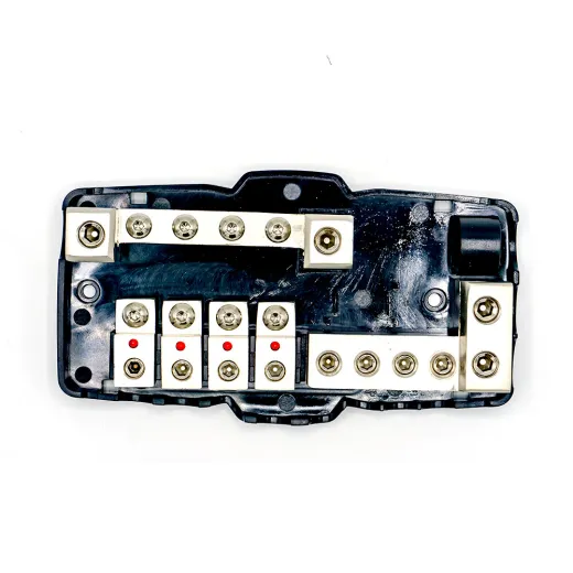WATTSTUNDE® Plus Distributor 4 mit je 2 x 40A, 60A, 80A AFS Hochlastsicherungen