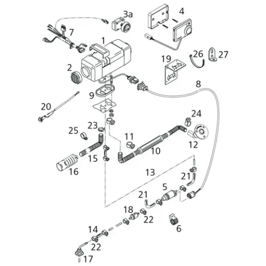 Webasto LU Air Top Evo 40 D 12V Marine