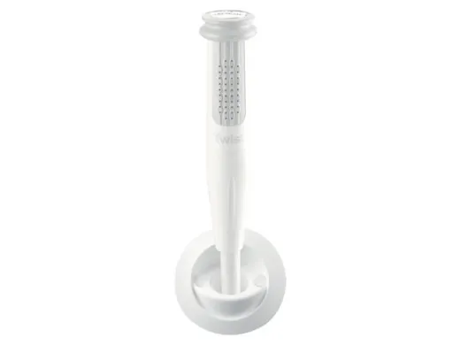 Whale DS0414B Twist Dusche-Handset mit Mischbatterie (g/w) mit abgew. Duschkopf (w) und 4m Schlauch