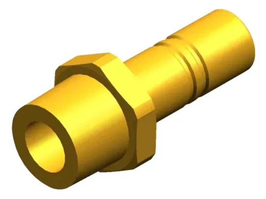 Whale WX1524 Adapter 1⁄2 NPT Male (Messing)
