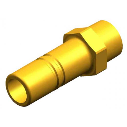 Whale WX1563 Adapter 3/8 NPT Male (Messing)