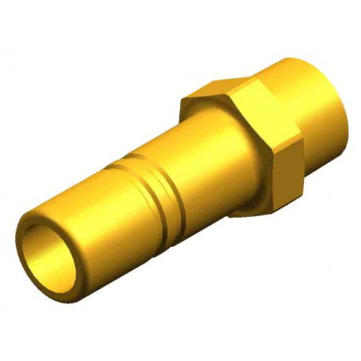 Whale WX1563B Adapter 3/8 NPT Male (Messing)