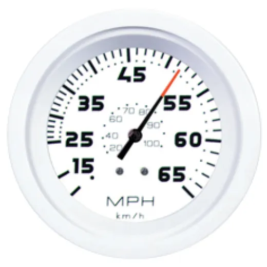 White Domed Wasserdruckanzeiger 0-30psi