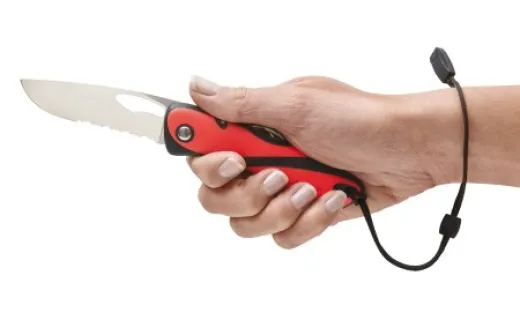 WICHARD Offshore Messer mit Marlspieker rot