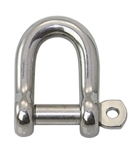 WICHARD-Schäkel 4mm D-Form kurz