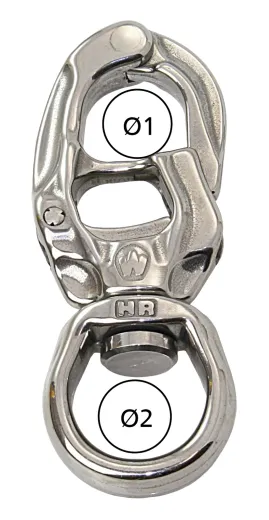 WICHARD "Trigger"-Schnappschäkel 74mm