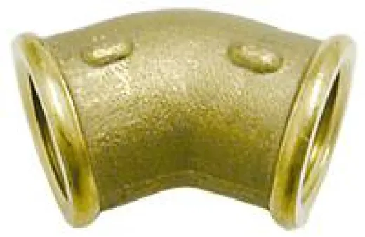 Winkelstück Ms58 45° mit Innengewinde 2