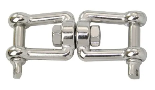 Wirbel Edelstahlguss Gabel/Gabel 8mm