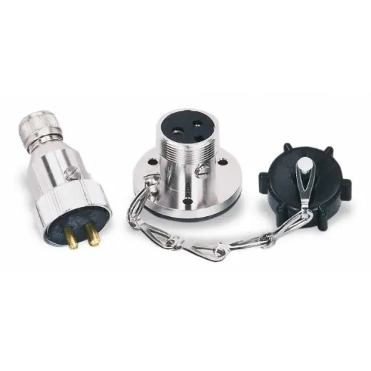 Yachtsteckdose (2-polig, 10A, 40 mm, 7 mm)