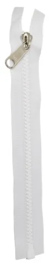 Zackenreißverschluss 150cm grau