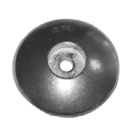 Zink Runde Ruderblattanode, Ø125mm (1,35kg)