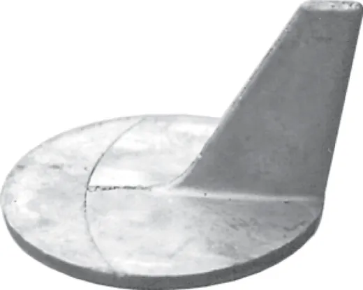 Zinkanode Mercruiser/Z-Antrieb, Cutdown Skeg (Oem 46399)