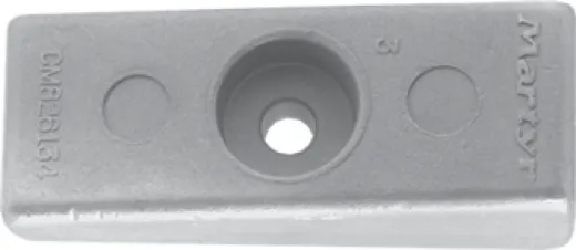Zinkanode Mercury/Mariner/Force/Honda Aussenborder, Wedge (Oem 826134)