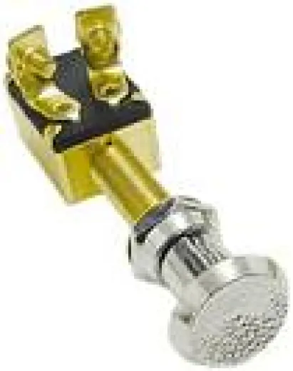 Zugschalter ABS verchromt 3-polig