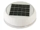 4inch Day/Night Solar Lüfter - weiß