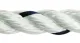 Allcord-1, Geschlagenes Polyester, Ø12mm, Weiß; Eco