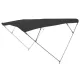 Allpa Sonnen-Top Modell Wilma, Schwarz, 255x225x140cm; Aluminium Streben