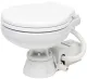 Allpa Space Saver Elektrische Toilette, 12v, Zufuhr Ø19mm, Abfuhr Ø25mm, Gewicht 9kg (Soft-Close)
