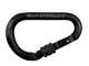 Alu-Karabiner HMS CLASSIC SCREW SLEEVE schwarz