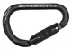 Alu-Karabiner HMS TWIST LOCK grau/weiß/azur
