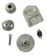 Aluminium Anode Kit Navalloy, Alpha-1-Gen I, 1983 - 1990