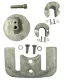 Aluminium Anode Kit Navalloy, Bravo-2, 1989 - Present & Bravo-3, 1989 - 2003