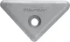 Aluminium Anode Volvo Penta Z-Antrieb, Triangle Für 290/290dp/Sx/Dp-X (Oem 872193)