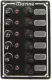 Aluminium Schalttafel, 12v, 170x100mm, 6-Schalter, 5a Glassicherungen & Kontroll-Lampen