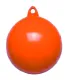 Ankerboje, Ø350mm, L=400mm, Orange (Größe 1), Mit 1 Auge
