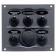 BEP Schalttafel DC Wasserdicht 5xOn/Off, graphit