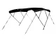 Bimini Top Deluxe 4-Arm 240x216-229x137cm schwarz