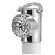 Classic Evo chromed deck shower PVC hose