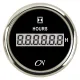 CN-Betriebsstundenzähler digital schwarz/chrom