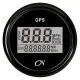 CN-Instrument GPS-Tacho Digital schwarz/schwarz