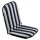 Comfort Seat Cockpit Cushion (Blue/White Stripes, 90 x 46 x 4 cm, 90 gr)