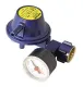 Druckregler 50mbar 1.5 kg/h gerader Abg. Manometer
