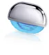 Easy Fit Step Lamp blau Kst.verchromt