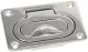 Einlass-Kastengriff Edelstahl 77x55mm
