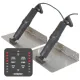 Elektrisches Trimmklappensystem, 12"X24", 12v (Boot 30'-44'/9-13m)
