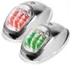 Evoled navigation lights polished SS bod