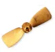 Faltpropeller Bronze 2-Blatt 17x10 30mm Rechts