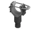Borika FASTen Rh100 Universalhalter für Rohr Ø15-50mm elastischer Verschluss