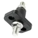 Feed Through Terminal, Black, M10 (3/8")