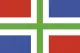 Groningen Flagge 20x30cm