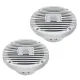 Hertz HEX 6.5 M-TW - 6,5 Marine-Koaxiallautsprecher Weiß, 2er-Set
