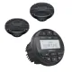 Hertz HMR 15D - DAB+/FM/USB/BT 4x50 Watt + Hertz HEX 6.5M-TC, 100W Lautsprechersatz - Schwarz