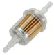 In-Line Filter Benzin Für Motoren Bis 2000cc, Schlauch Ø6-8mm